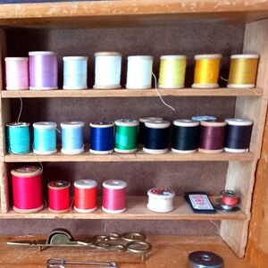 Reserved 24 Assorted Sewing Thread Spools